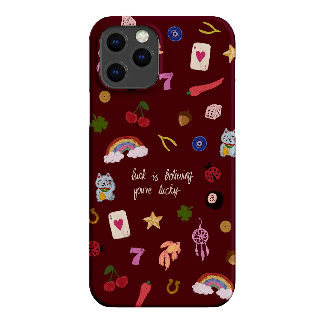 Lucky Printed Phone Cases iPhone 12 Pro / Snap by Amy Gibbs - The Dairy