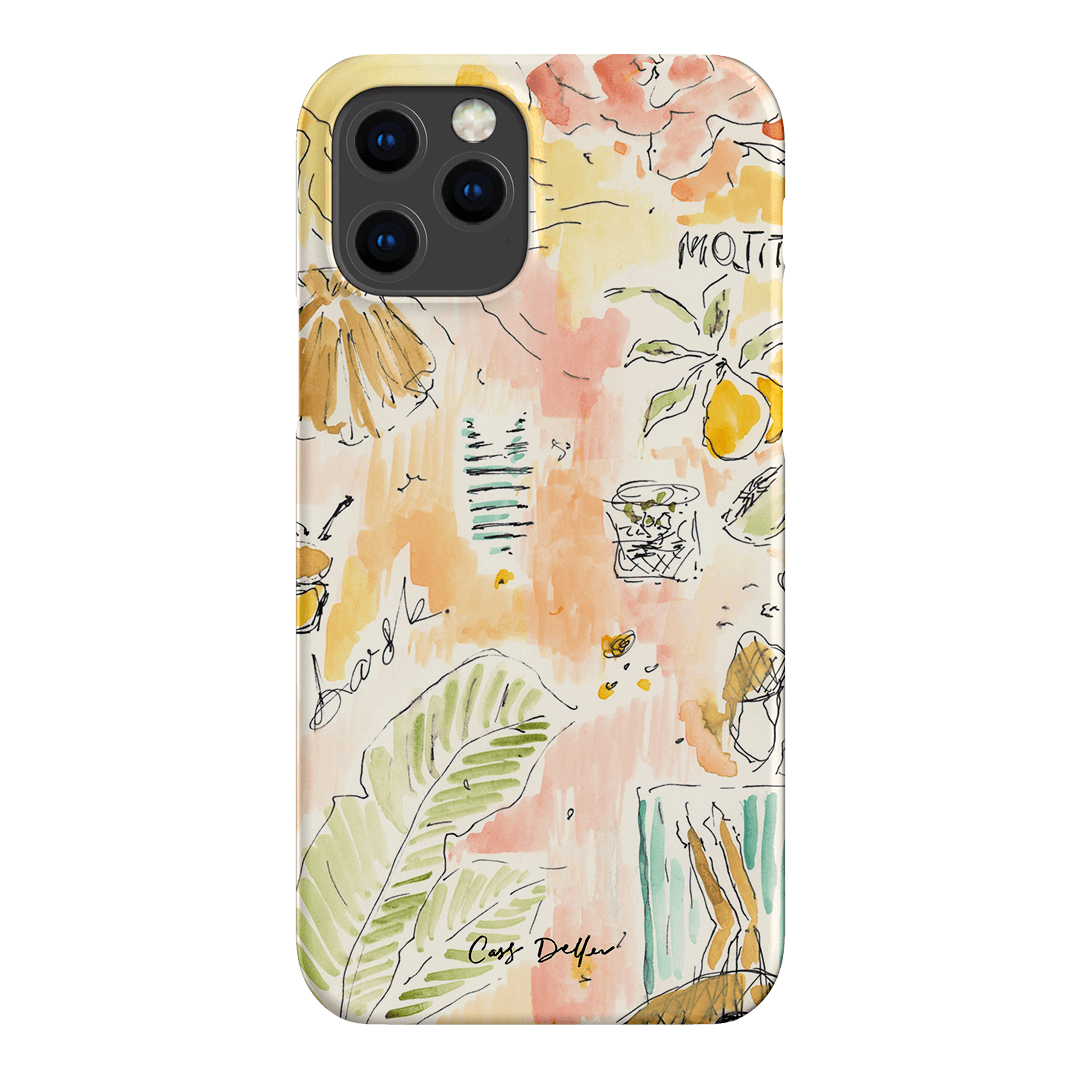 Mojito Printed Phone Cases iPhone 12 Pro / Snap by Cass Deller - The Dairy
