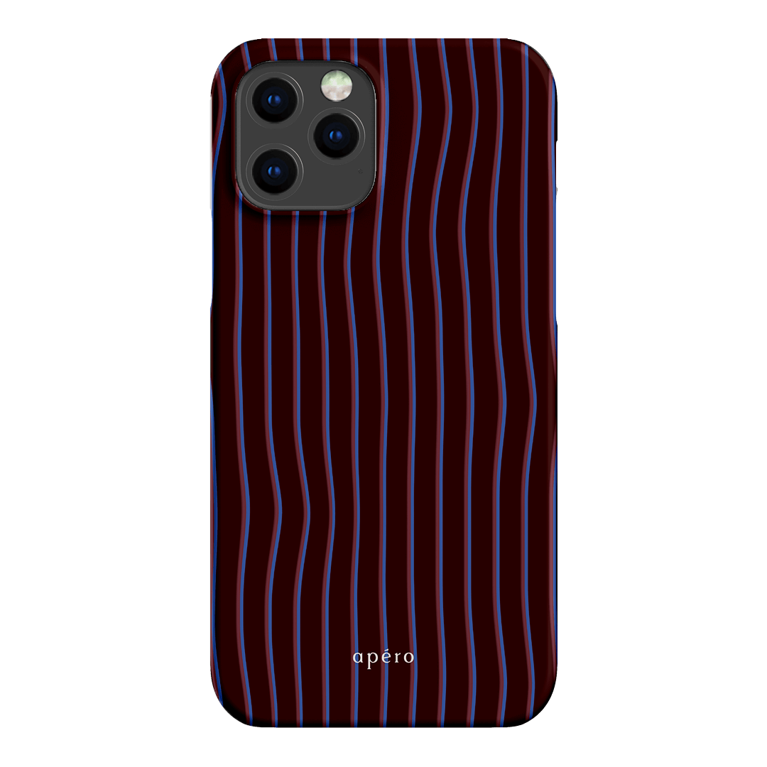 Panama Burgundy Printed Phone Cases iPhone 12 Pro / Snap by Apero - The Dairy