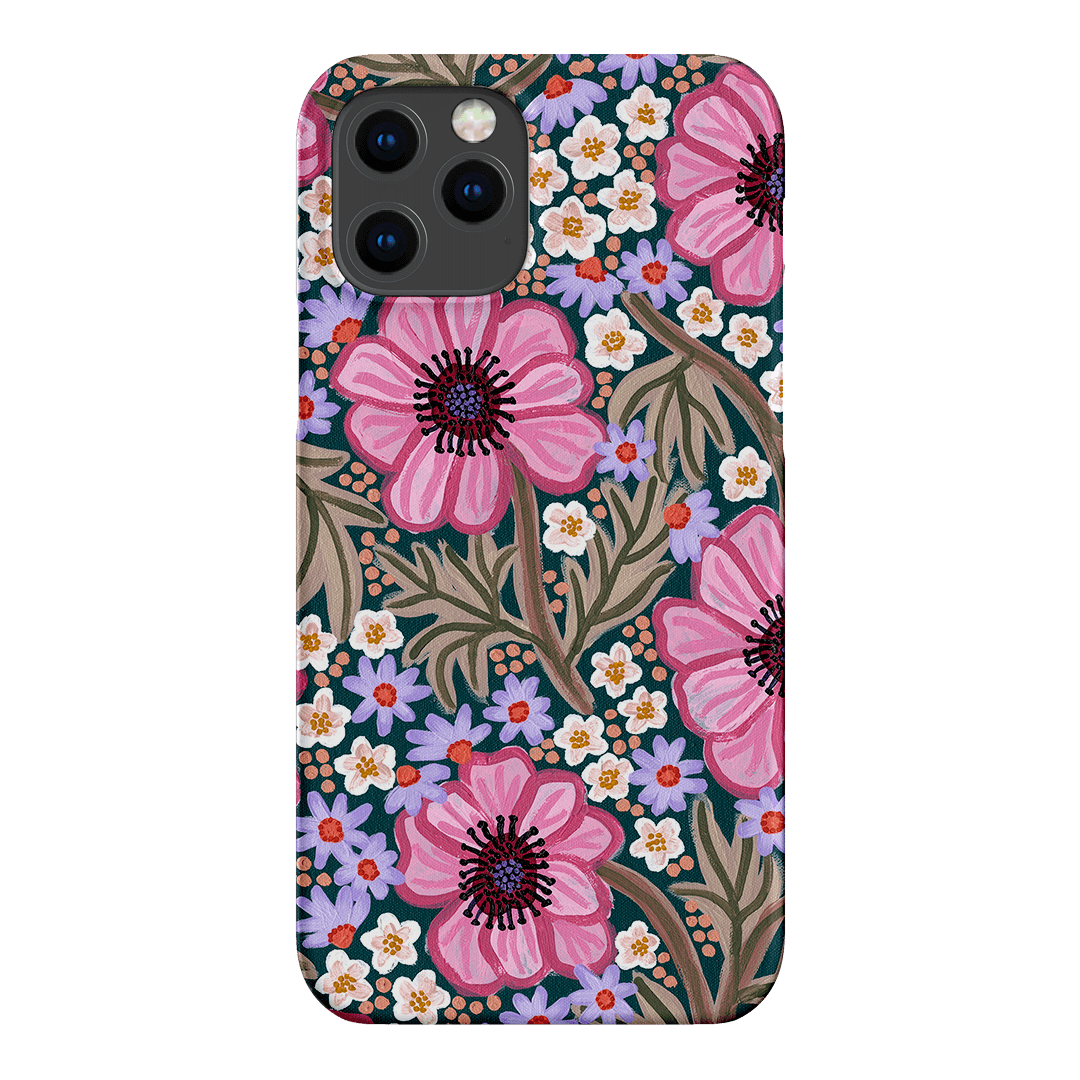 Pretty Poppies Printed Phone Cases iPhone 12 Pro / Snap by Amy Gibbs - The Dairy