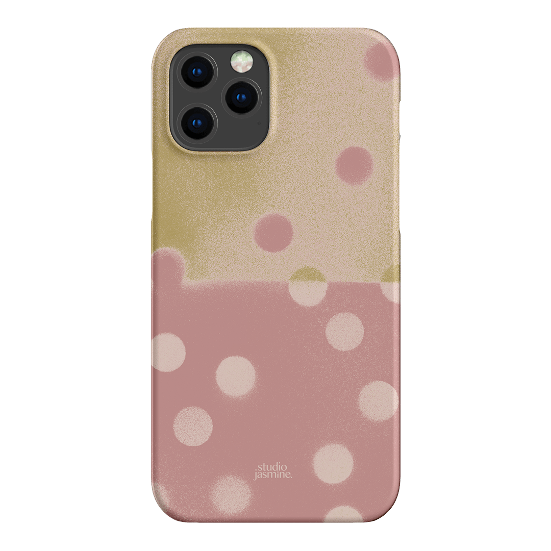 Strawberry Polka Dot Printed Phone Cases iPhone 12 Pro / Snap by Jasmine Dowling - The Dairy