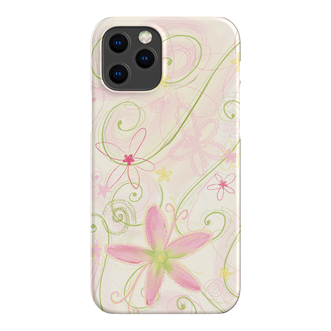 Swirl Pink Printed Phone Cases iPhone 12 Pro / Snap by Kayla Carr - The Dairy