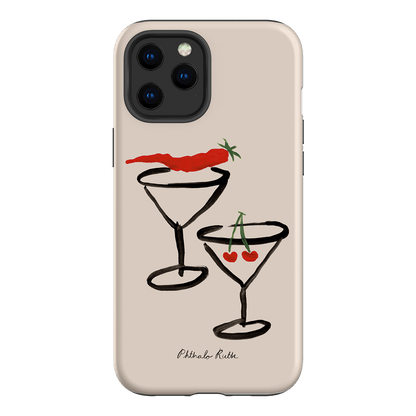 Chili Cherry Printed Phone Cases iPhone 12 Pro / Armoured by Phthalo Ruth - The Dairy
