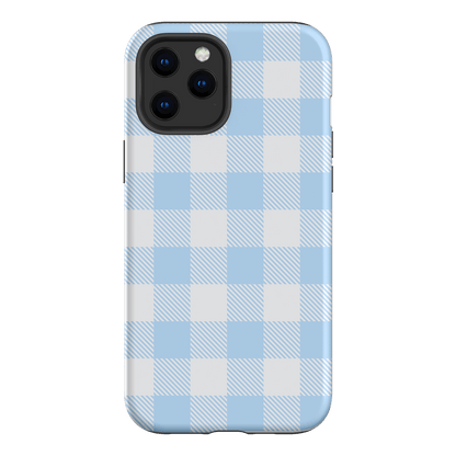 Cloud Plaid Printed Phone Cases iPhone 12 Pro / Armoured by The Dairy - The Dairy