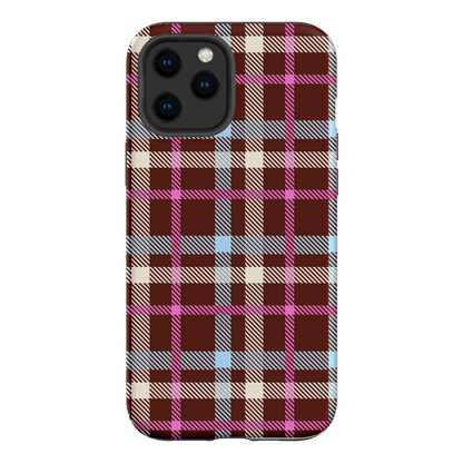Confetti Plaid Printed Phone Cases iPhone 12 Pro / Armoured by The Dairy - The Dairy