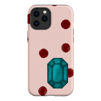 December Turquoise Printed Phone Cases iPhone 12 Pro / Armoured by Joiana - The Dairy