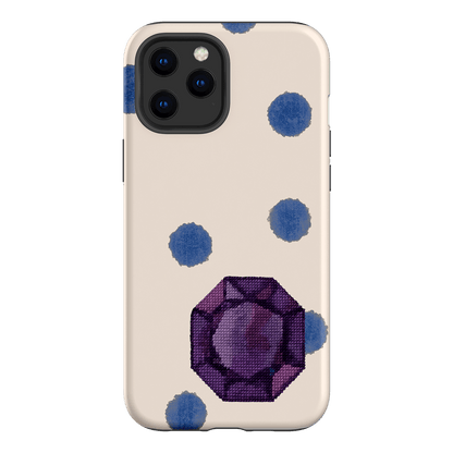 February Amethyst Printed Phone Cases iPhone 12 Pro / Armoured by Joiana - The Dairy