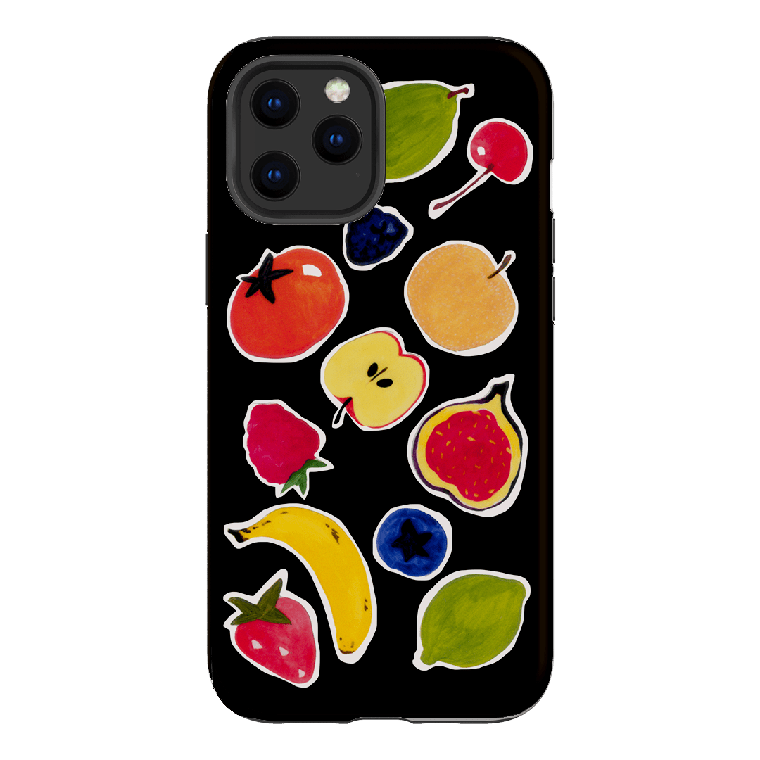 Fruit Stickers Printed Phone Cases iPhone 12 Pro / Armoured by Studio Bon - The Dairy