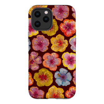 Hibiscus Holiday Rouge Printed Phone Cases iPhone 12 Pro / Armoured by BG. Studio - The Dairy