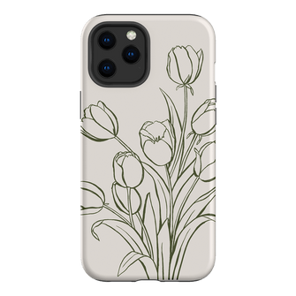 Inked Tulips Printed Phone Cases iPhone 12 Pro / Armoured by Typoflora - The Dairy