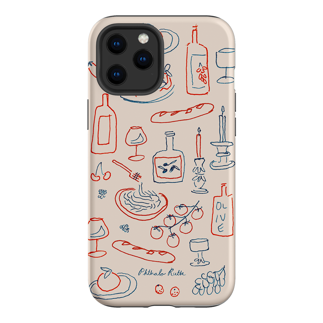 Italian Fare Printed Phone Cases iPhone 12 Pro / Armoured by Phthalo Ruth - The Dairy