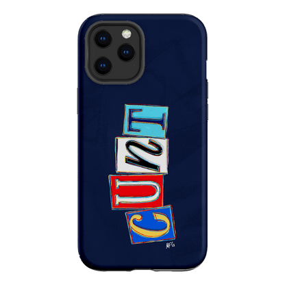 Lil Cnts Blue Printed Phone Cases iPhone 12 Pro / Armoured by Margarbs Art - The Dairy
