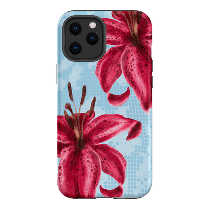 Lillies Printed Phone Cases iPhone 12 Pro / Armoured by Sally Hungerford - The Dairy