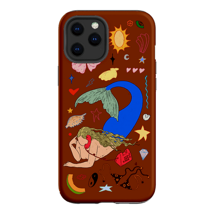 Mermaid Salad Chocolate Printed Phone Cases iPhone 12 Pro / Armoured by Easty Beasty - The Dairy