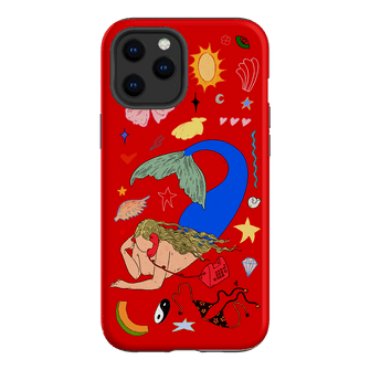 Mermaid Salad Scarlet Printed Phone Cases iPhone 12 Pro / Armoured by Easty Beasty - The Dairy