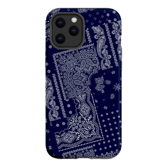 Paisley Indigo Printed Phone Cases iPhone 12 Pro / Armoured by The Dairy - The Dairy