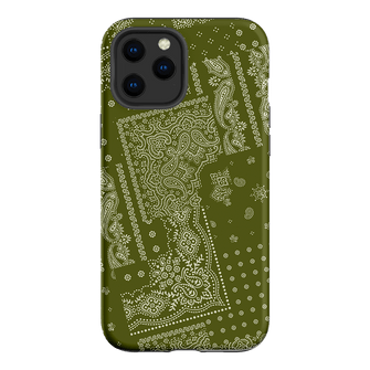 Paisley Fern Printed Phone Cases iPhone 12 Pro / Armoured by The Dairy - The Dairy