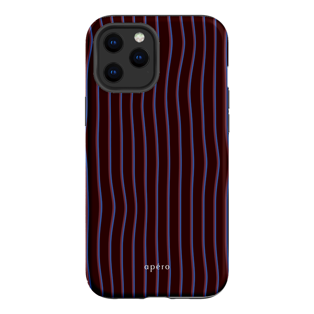 Panama Burgundy Printed Phone Cases iPhone 12 Pro / Armoured by Apero - The Dairy