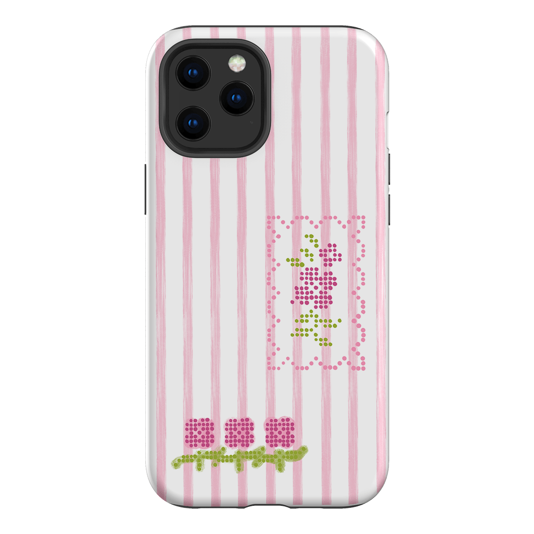 Patchwork Pink Printed Phone Cases iPhone 12 Pro / Armoured by Kayla Carr - The Dairy