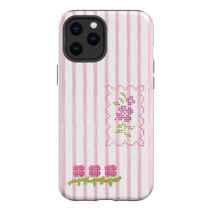 Patchwork Pink Printed Phone Cases iPhone 12 Pro / Armoured by Kayla Carr - The Dairy