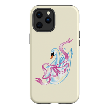 Satin Swan Printed Phone Cases iPhone 12 Pro / Armoured by Femke Studio - The Dairy