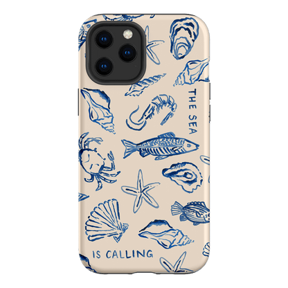 Sea Call Printed Phone Cases iPhone 12 Pro / Armoured by Cass Deller - The Dairy