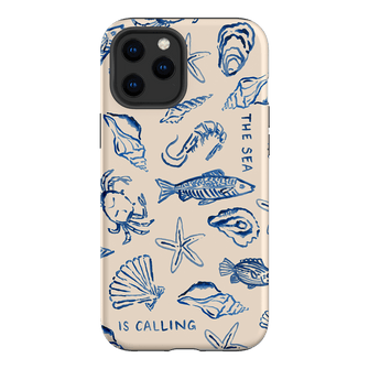 Sea Call Printed Phone Cases iPhone 12 Pro / Armoured by Cass Deller - The Dairy