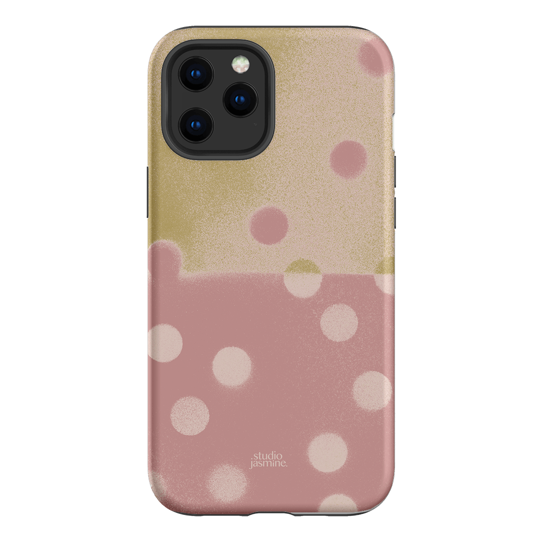 Strawberry Polka Dot Printed Phone Cases iPhone 12 Pro / Armoured by Jasmine Dowling - The Dairy