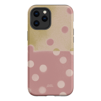 Strawberry Polka Dot Printed Phone Cases iPhone 12 Pro / Armoured by Jasmine Dowling - The Dairy