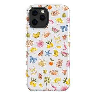 Summer Icons Printed Phone Cases iPhone 12 Pro / Armoured by Cass Deller - The Dairy