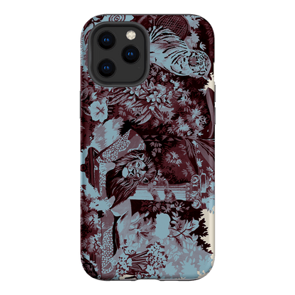Tippi Blue Printed Phone Cases iPhone 12 Pro / Armoured by Desmond & Dempsey - The Dairy