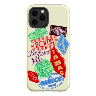 Well Travelled Printed Phone Cases iPhone 12 Pro / Armoured by The Dairy - The Dairy