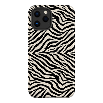 Zebra Ink Printed Phone Cases iPhone 12 Pro / Armoured by The Dairy - The Dairy