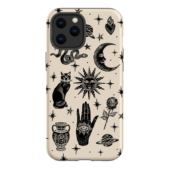 Astro Flash Beige Printed Phone Cases by Veronica Tucker - The Dairy