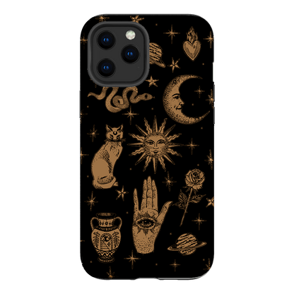 Astro Flash Noir Printed Phone Cases iPhone 12 Pro / Armoured by Veronica Tucker - The Dairy
