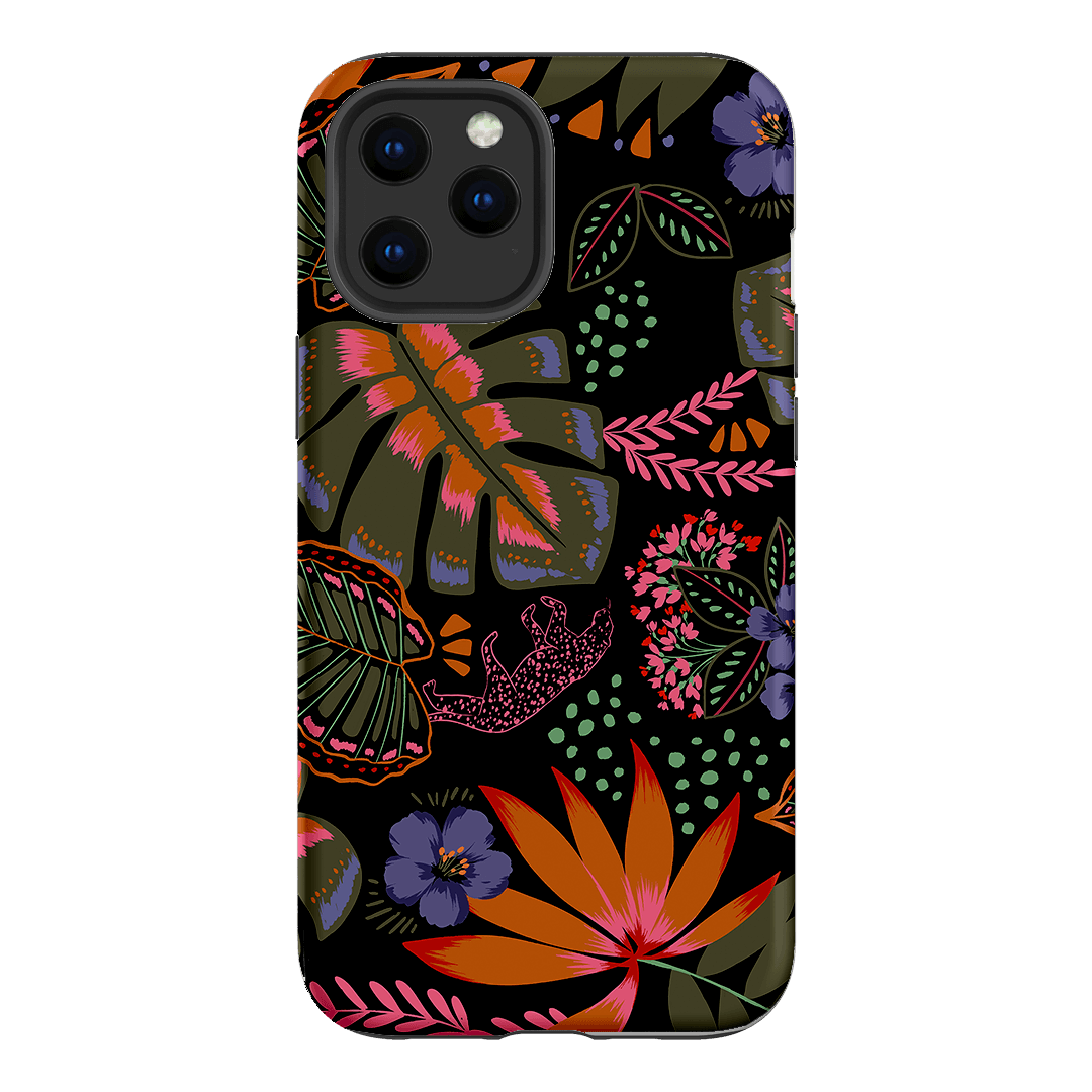 Jungle Leopard Printed Phone Cases iPhone 12 Pro / Armoured by Charlie Taylor - The Dairy