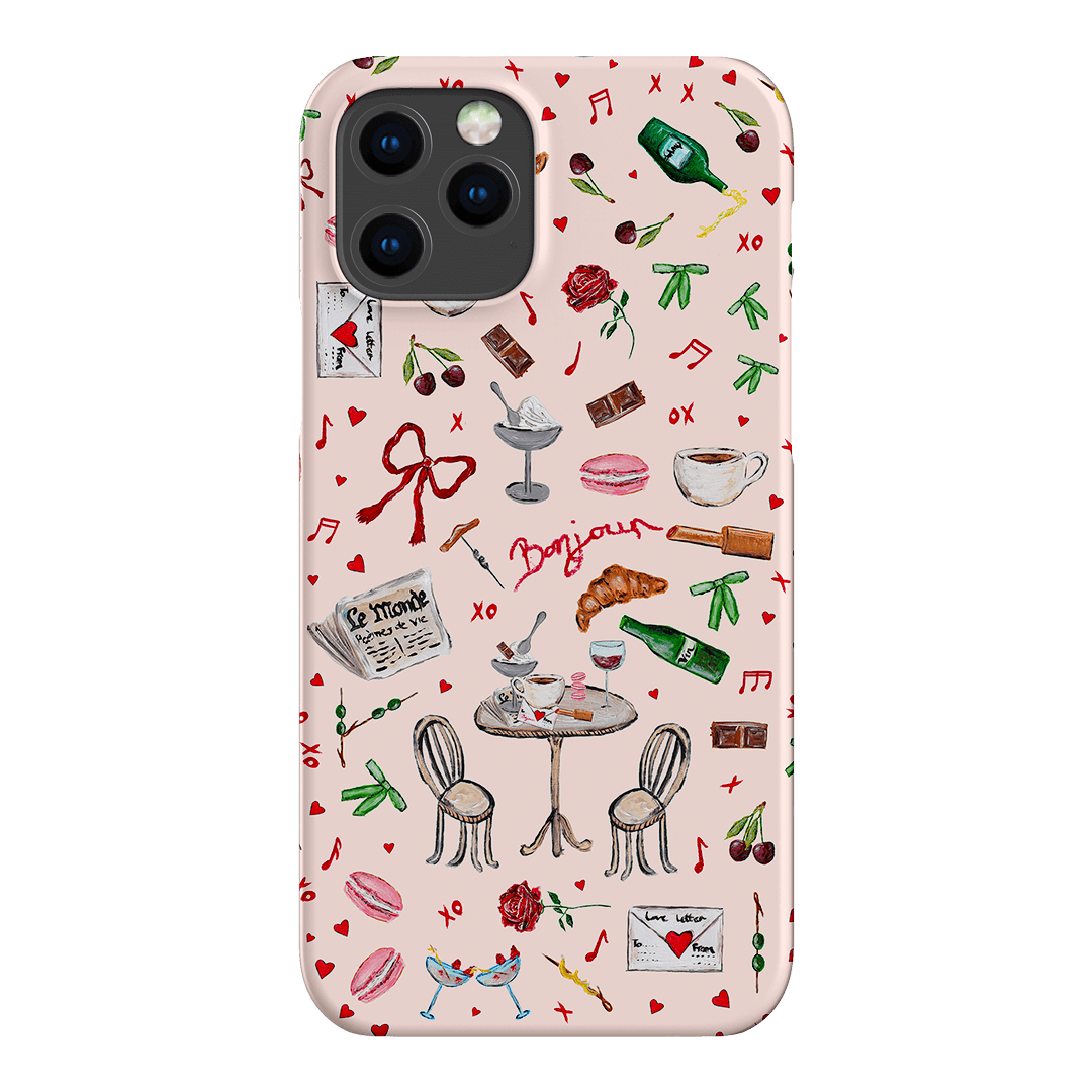 Bonjour Printed Phone Cases iPhone 12 Pro Max / Snap by BG. Studio - The Dairy