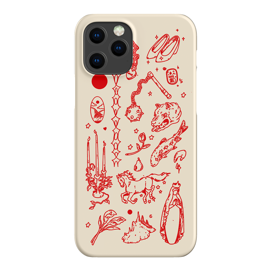 Dreamcore Cream Printed Phone Cases iPhone 12 Pro Max / Snap by Easty Beasty - The Dairy