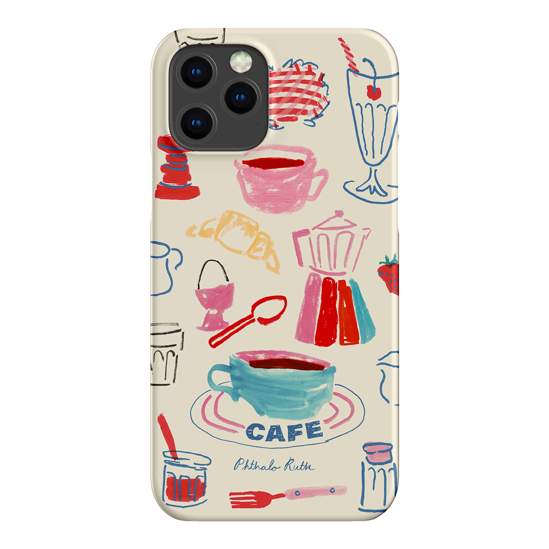 Home Cafe Printed Phone Cases iPhone 12 Pro Max / Snap by Phthalo Ruth - The Dairy