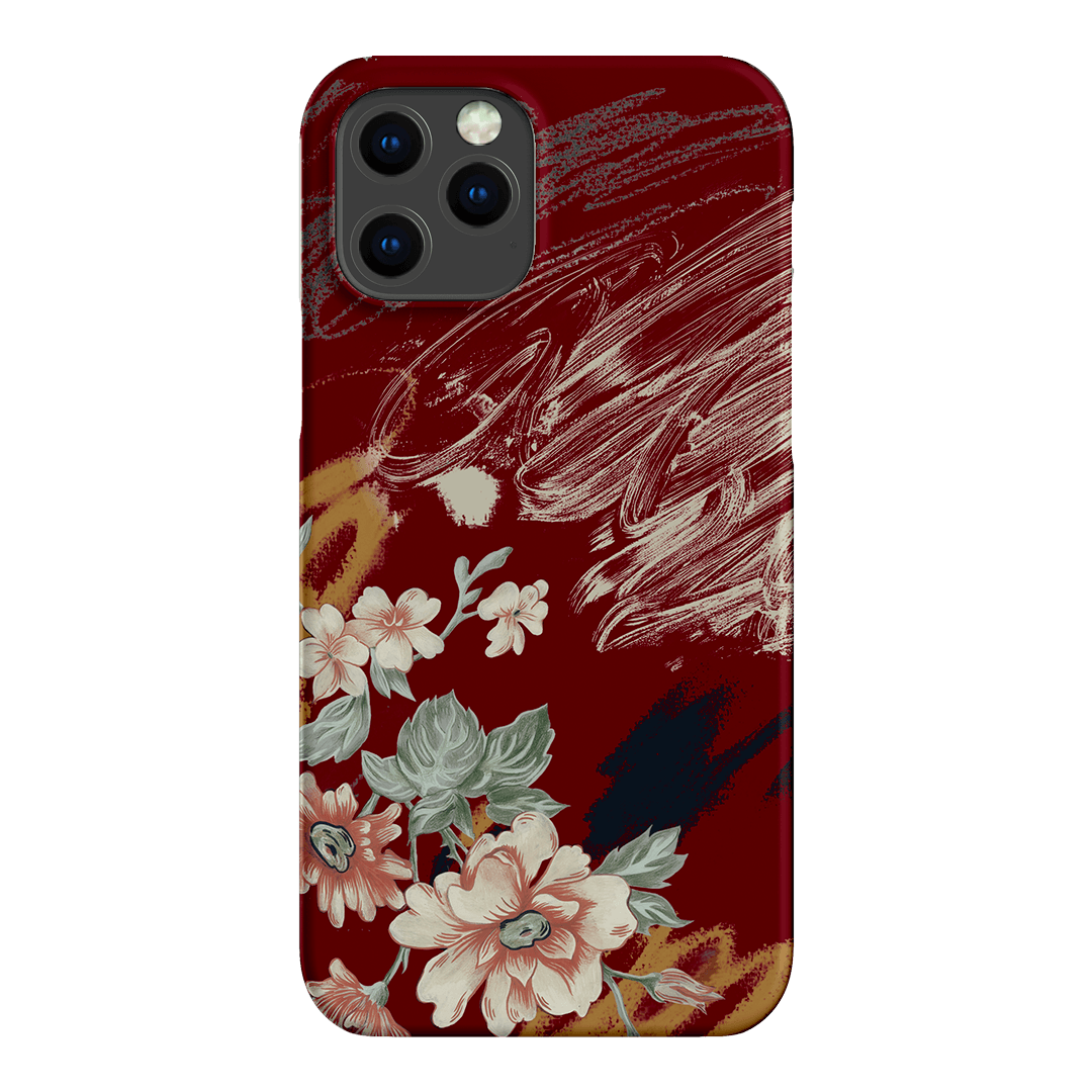Love Floral Printed Phone Cases iPhone 12 Pro Max / Snap by Desmond & Dempsey - The Dairy