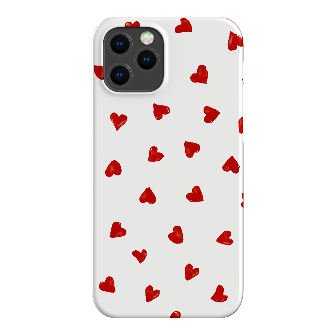 Love Hearts Printed Phone Cases iPhone 12 Pro Max / Snap by Oak Meadow - The Dairy
