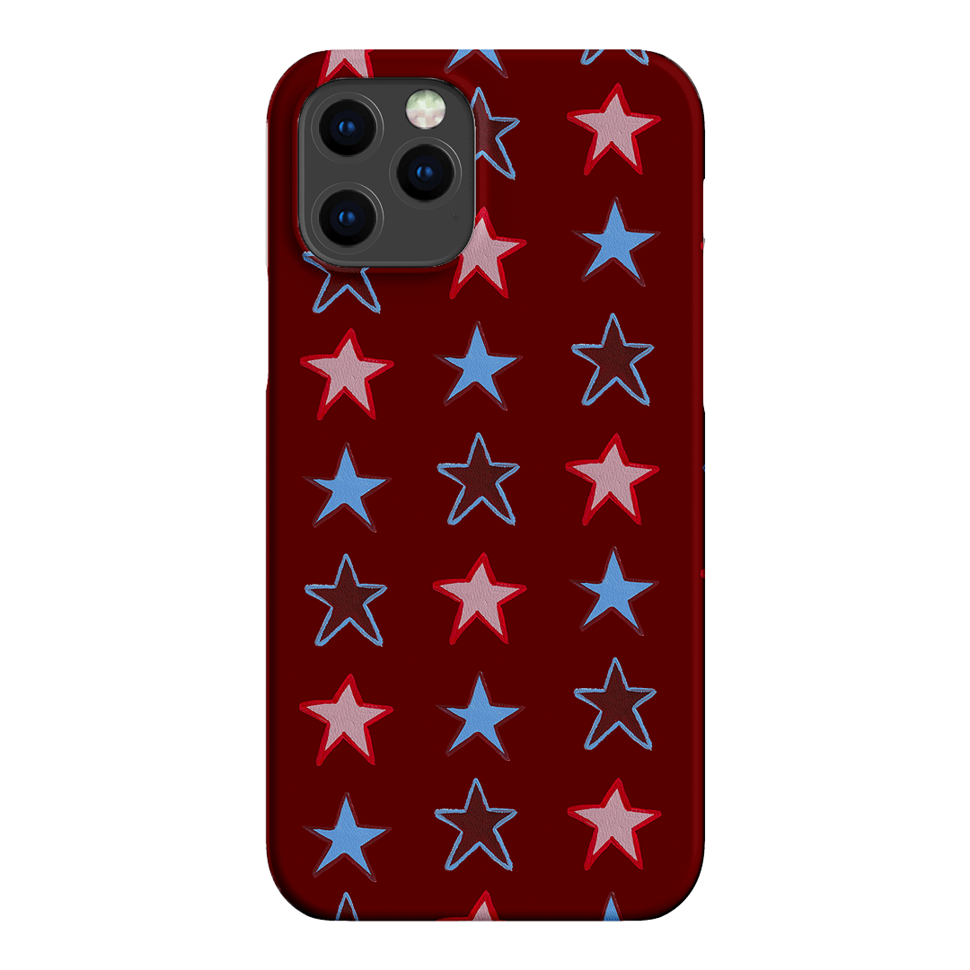 Lucky Stars Rouge Printed Phone Cases iPhone 12 Pro Max / Snap by BG. Studio - The Dairy