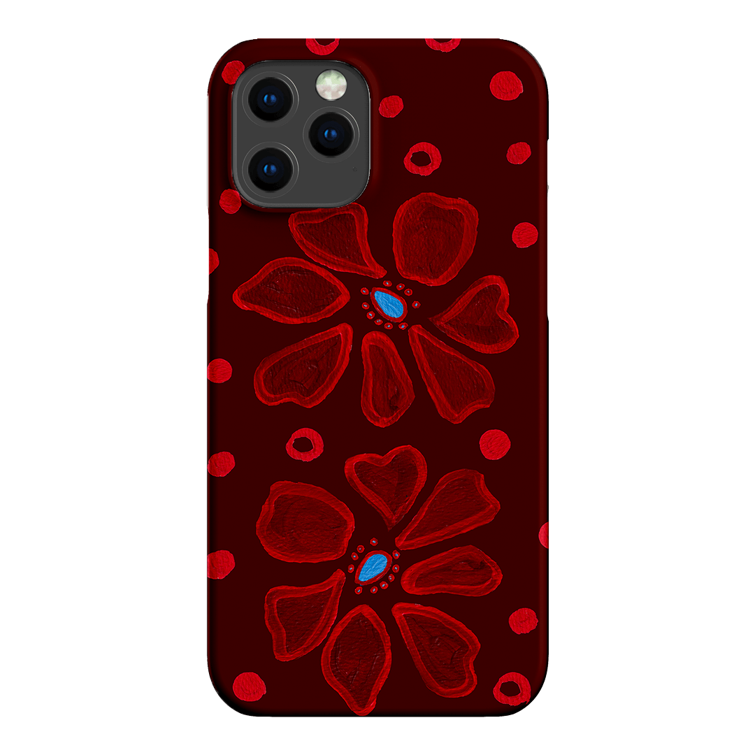 Painted Petal Rouge Printed Phone Cases iPhone 12 Pro Max / Snap by BG. Studio - The Dairy