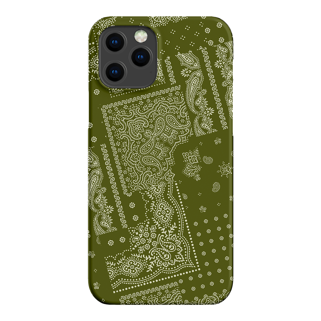 Paisley Fern Printed Phone Cases iPhone 12 Pro Max / Snap by The Dairy - The Dairy