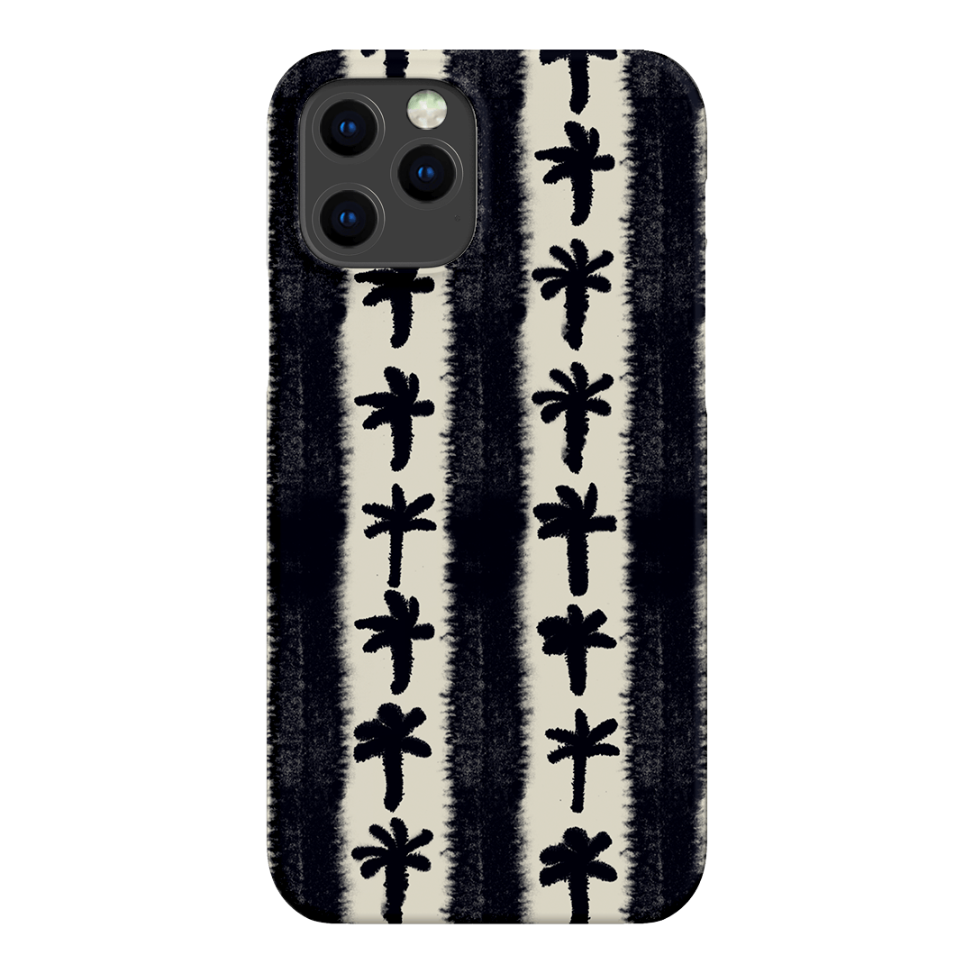 Palm Stripe Printed Phone Cases iPhone 12 Pro Max / Snap by Desmond & Dempsey - The Dairy