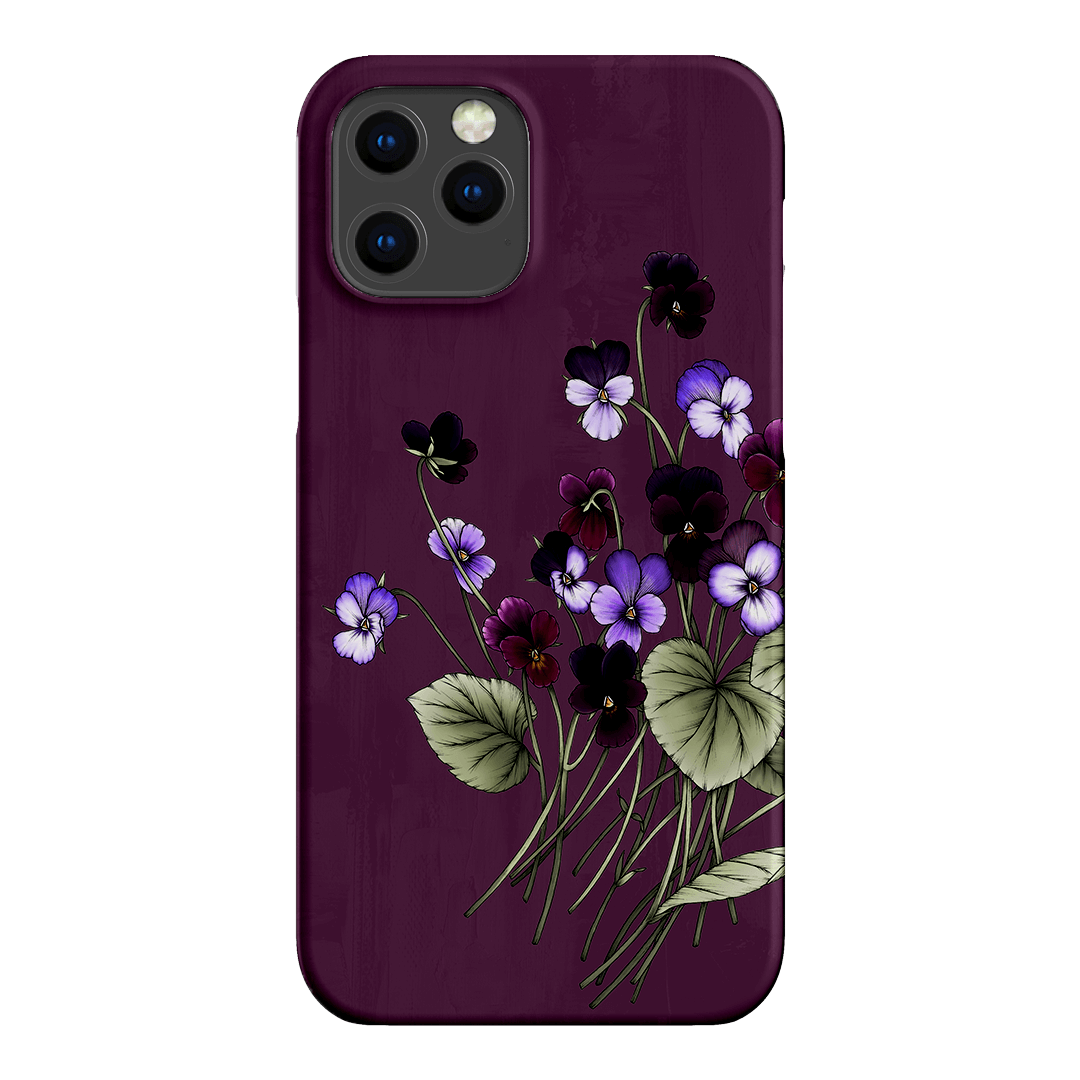 Viola Printed Phone Cases iPhone 12 Pro Max / Snap by Typoflora - The Dairy