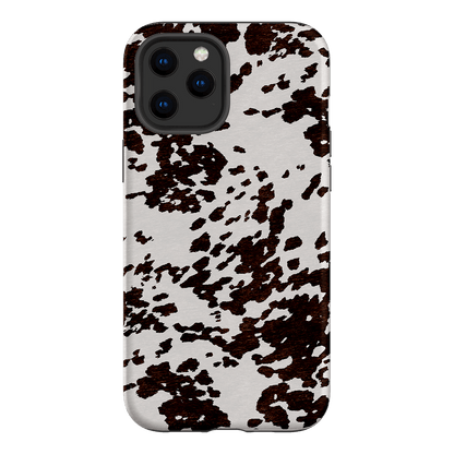 Cowhide Charm Printed Phone Cases iPhone 12 Pro Max / Armoured by The Dairy - The Dairy