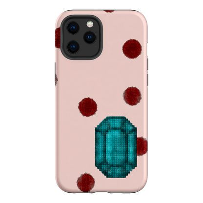 December Turquoise Printed Phone Cases iPhone 12 Pro Max / Armoured by Joiana - The Dairy