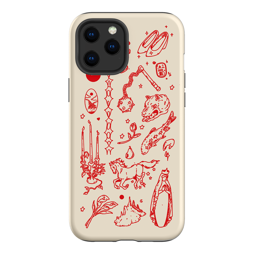 Dreamcore Cream Printed Phone Cases iPhone 12 Pro Max / Armoured by Easty Beasty - The Dairy