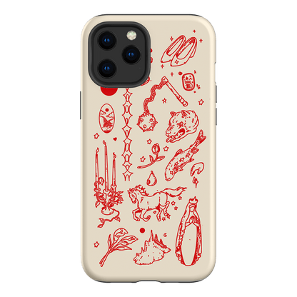 Dreamcore Cream Printed Phone Cases iPhone 12 Pro Max / Armoured by Easty Beasty - The Dairy